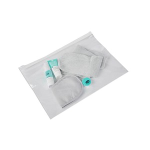Topmatic® Gleitverschlussbeutel 32,0 x 23,0 cm transparent/weiß 70 my, 1 St.