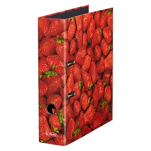 herlitz maX.file Fruits Motivordner Erdbeere 8,0 cm DIN A4 herlitz maX.file Fruits Motivordner Erdbeere 8,0 cm DIN A4