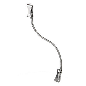 APS Schildhalter FLEXIBEL silber ohne Fächern 1,6 x 12,0 x 1,0 cm, 1 St.