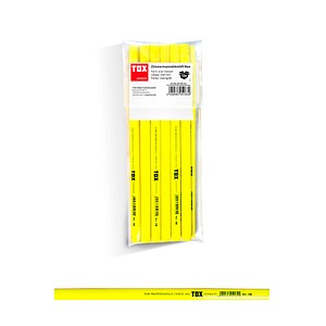 TOX Zimmermannsbleistift HB neongelb, 12 St.