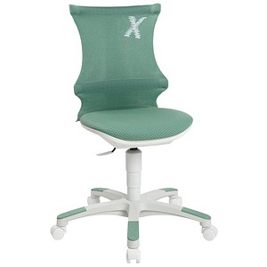 Topstar Kinderdrehstuhl Sitness X Chair 10, FX130CR66 Stoff grün, Gestell weiß