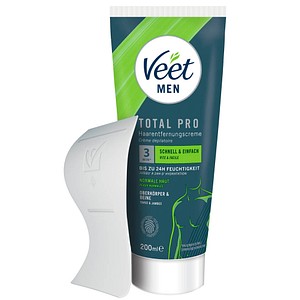 Veet Total Pro Men Enthaarungscreme 200,0 ml
