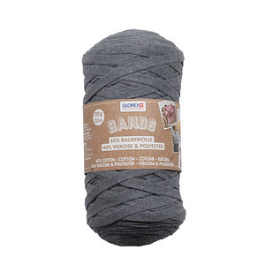 GLOREX Makramee Garn grau Bands, 1 St.