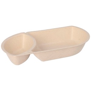conpax Zuckerrohr-Schalen weiß 620,0 ml, 50 St.