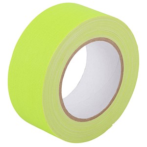 WIHEDÜ Neon Gewebeband gelb 5,0 cm x 25,0 m 1 Rolle