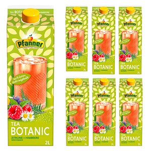 Pfanner Eistee  Himbeere, Zitrone 6x 2,0 l