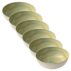 HEART & SOUL Schalen Perfect Match Thyme hellgrün Ø 19,0 cm, 6 St.