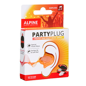 ALPINE Party Plug Ohrstöpsel 19 dB Kunststoff, 1 Paar