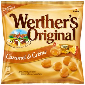 Werther’s® Original Karamell Creme  Bonbons 33 St./ 225,0 g, 1 Pack