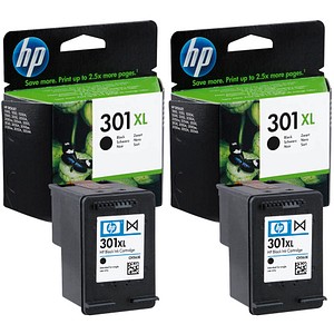 HP 301XL(D8J45AE) schwarz Druckerpatronen, 2er-Set