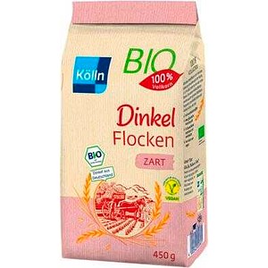 Kölln Bio Dinkel Flocken ZART 450 g, 1 St.