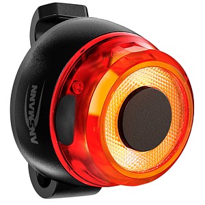 ANSMANN Rear round LED Fahrradbeleuchtung schwarz, 1 St.