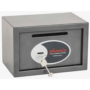 phoenix Tresor VELA HOME & OFFICE SAFES graphitgrau 31,0 x 20,0 x 20,0 cm