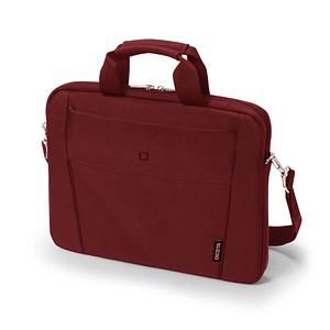 DICOTA Laptoptasche Slim Case BASE Recycling-PET rot D31306 bis 35,8 cm (14,1 Zoll)