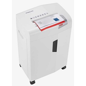 HSM shredstar X15 Aktenvernichter mit Partikelschnitt P-4, 4 x 37 mm, bis 15 Blatt, weiß