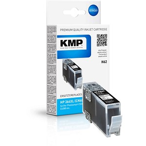 KMP H62 schwarz Tintenpatrone ersetzt HP 364XL (CB321EE) KMP H62 schwarz Tintenpatrone ersetzt HP 364XL (CB321EE)