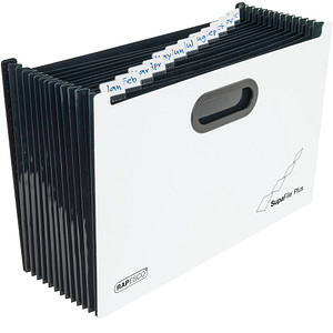 RAPESCO® Fächermappe Supafile Plus 13 Fächer weiß, 1 St.
