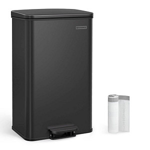 SONGMICS Mülleimer 40,0 l schwarz, 1 St.