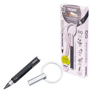 TROIKA® ENDLESS TO GO Bleistift HB schwarz, 1 St.