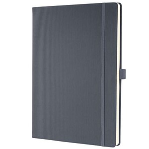 SIGEL Notizbuch Conceptum® ca. DIN A4 kariert, dunkelgrau Hardcover 194 Seiten, 1 St.