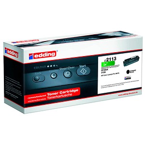 edding EDD-2113 schwarz Toner ersetzt HP 312A (CF380A) edding EDD-2113 schwarz Toner ersetzt HP 312A (CF380A)