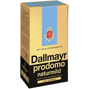 Dallmayr prodomo naturmild Kaffee, gemahlen, Arabicabohnen 500 g