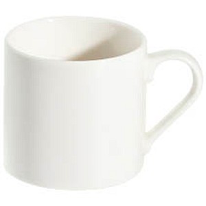 ID Fine Kaffeetassen Transparent Pure weiß 0,08 l, 12 St.