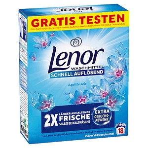 Lenor Aprilfrisch Waschmittel Pulver, 900 g