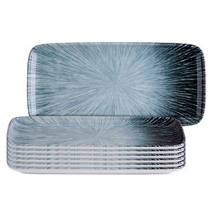 ID Fine Teller Vortex Quadro 34,0 x 16,0 cm weiß/blau, 6 St.