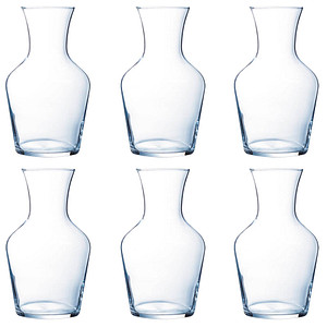 ARCOROC Karaffe Carafon Vin 1,12 l, 6 St.