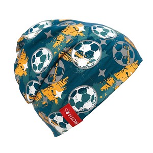 ROTH Jungen Beanie Fußball blau Einheitsgröße 1 St.