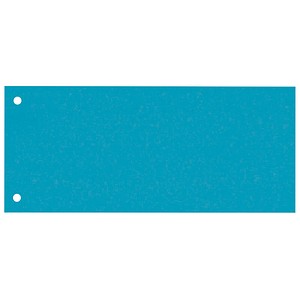 bene Trennstreifen blau, 180 g/qm Karton 24,0 x 10,5 cm, 100 St.