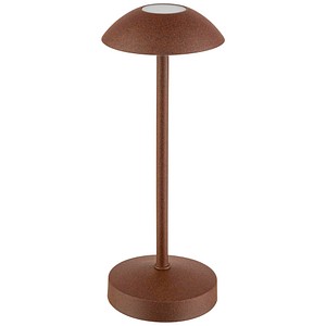 APS ALVA LED Akku-Tischleuchte rostfarben 1,0 W