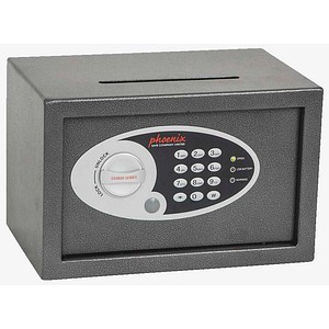 phoenix Einwurftresor VELA DEPOSIT HOME & OFFICE graphitgrau 31,0 x 20,0 x 20,0 cm