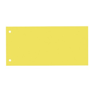 dots Trennstreifen gelb, 130 g/qm Karton 23,0 x 10,5 cm, 100 St.