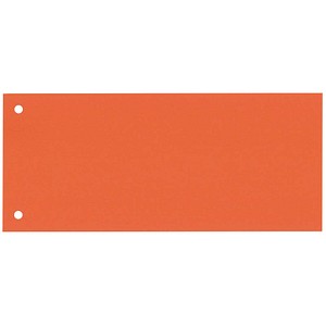 bene Trennstreifen orange, 180 g/qm Karton 24,0 x 10,5 cm, 100 St.
