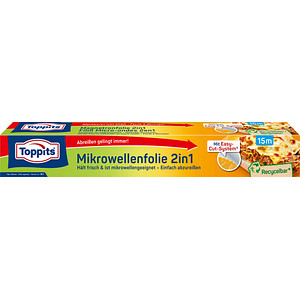 Toppits Mikrowellenfolie Mikrowellenfolie 2in1 1 St.