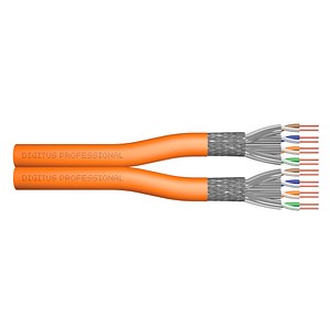 DIGITUS Ethernet Netzwerkkabel DK-1743-VH-D-1 100,0 m orange 1.200 MHz, 1 St.