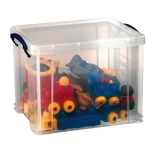 Really Useful Box Aufbewahrungsbox 19,0 l transparent 39,5 x 25,5 x 29,0 cm