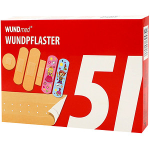 WUNDmed® Pflaster Familienpackung 05-002 beige, 51 St.