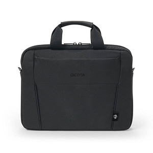 DICOTA Laptoptasche Eco Top Traveller BASE Kunstfaser schwarz D31304-RPET bis 35,8 cm (14,1 Zoll)