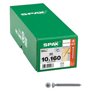 SPAX® Holzbauschrauben T50 Senkkopf WIROX 1201011001605 10 mm x 160 mm, 50 St.
