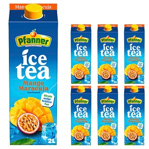 Pfanner Eistee  Mango, Maracuja 6x 2,0 l