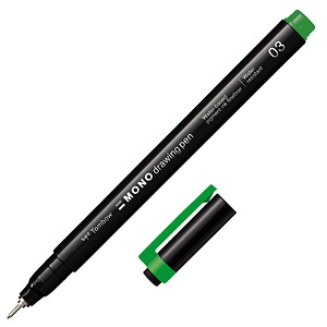 Tombow MONOdrawing Fineliner grün 0,35 mm, 1 St.