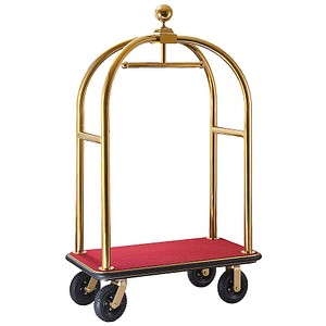 contacto Hotel-Gepäckwagen rot 61,0 x 110,0 x 191,0 cm