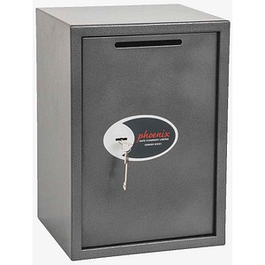 phoenix Einwurftresor VELA DEPOSIT HOME & OFFICE graphitgrau 35,0 x 31,0 x 50,0 cm