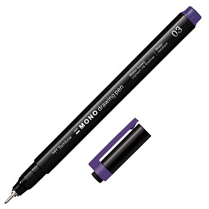 Tombow MONOdrawing Fineliner lila 0,35 mm, 1 St.