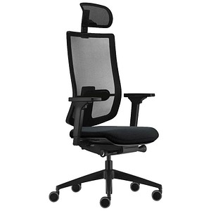 sedus Bürostuhl se:do pro light 2, AP-896/006 Stoff blau, Gestell schwarz