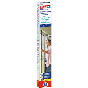 tesa Fliegengitter Insect Stop Clip On anthrazit 1,2 x 2,4 m