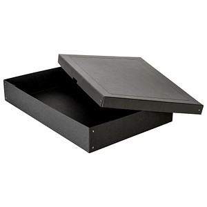 FALKEN PURE Aufbewahrungsbox 27,0 l schwarz 44,0 x 62,0 x 10,0 cm, 1 St.